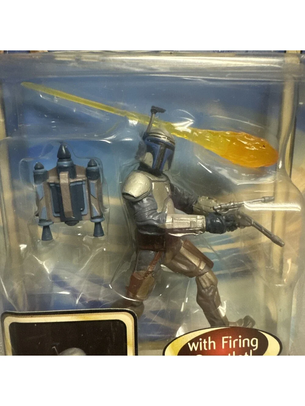 Hasbro Star Wars Attack Of The Clones Jango Fett Final Battle Firing Gauntlet
